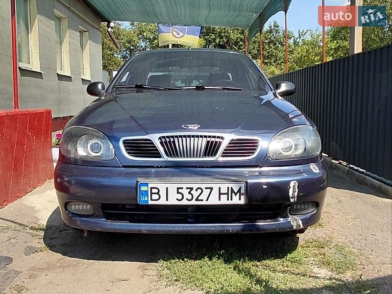 Седан Daewoo Lanos 2003 в Кременчуге