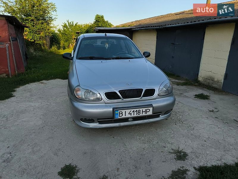 Седан Daewoo Lanos 2007 в Полтаві