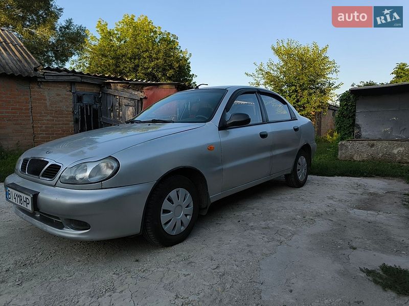 Седан Daewoo Lanos 2007 в Полтаві