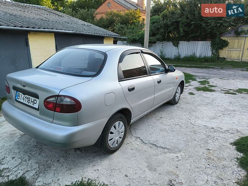 Седан Daewoo Lanos 2007 в Полтаві
