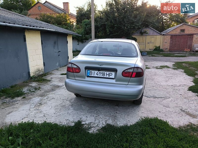 Седан Daewoo Lanos 2007 в Полтаві