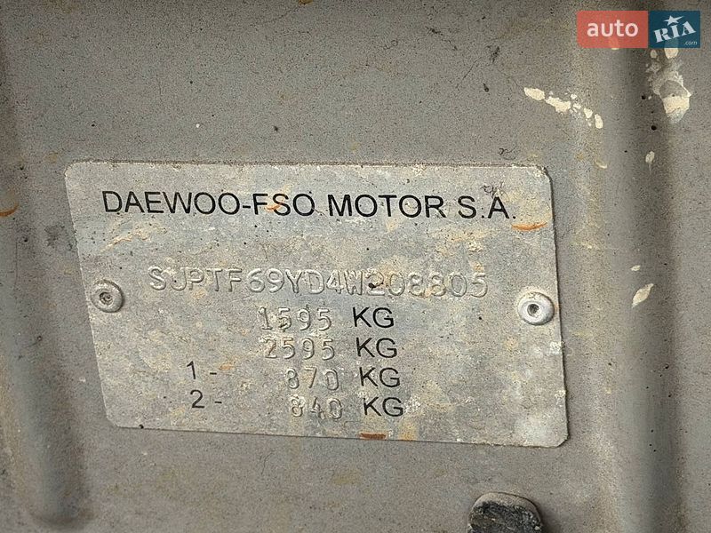Седан Daewoo Lanos 2004 в Здолбунове