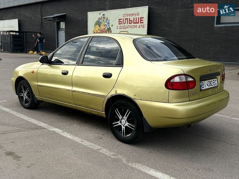 Седан Daewoo Lanos 2007 в Полтаві