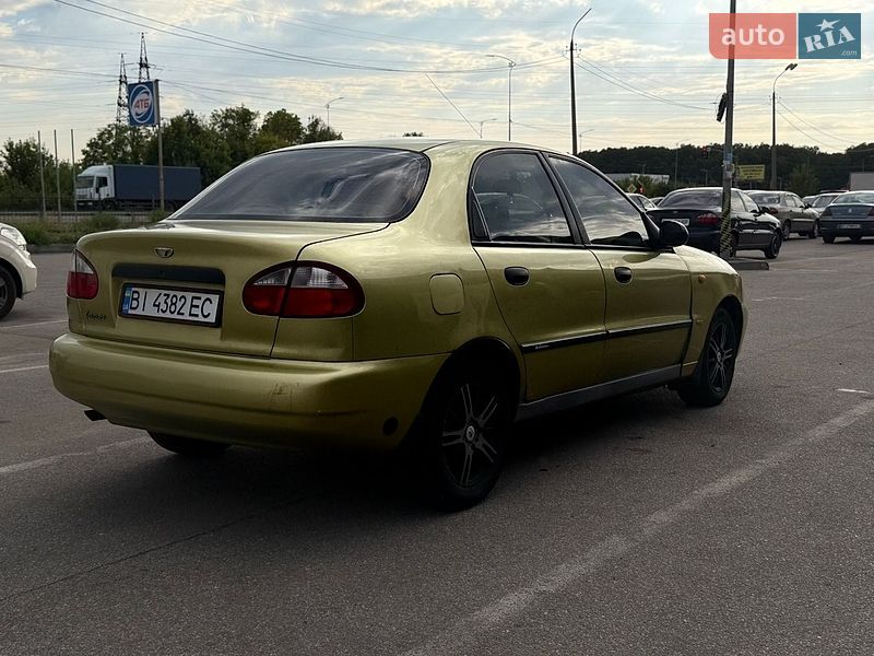 Седан Daewoo Lanos 2007 в Полтаві