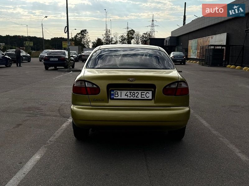 Седан Daewoo Lanos 2007 в Полтаві