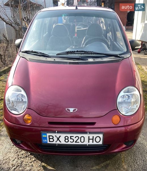 Легковые Daewoo Matiz