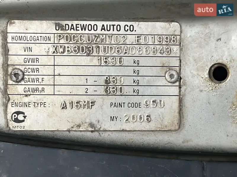 Daewoo Nexia 2006