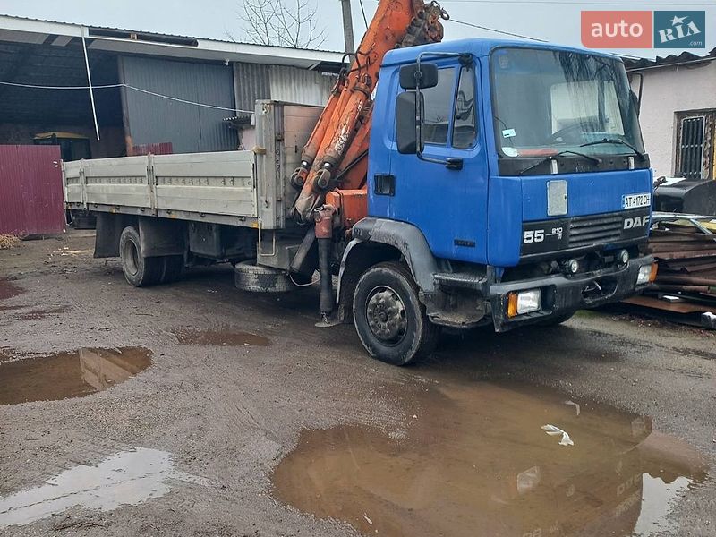 Кран-маніпулятор DAF 55