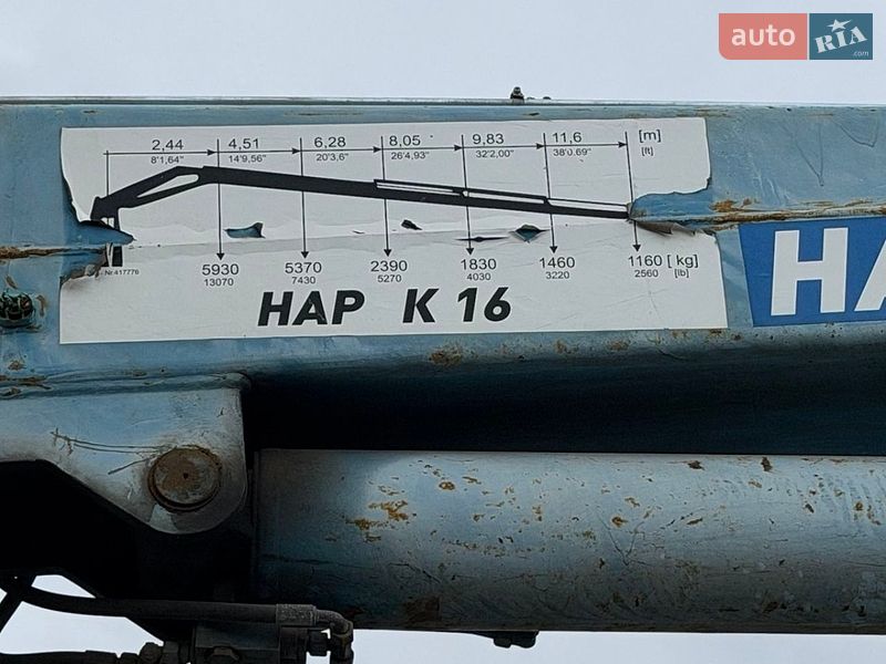 Кран-маніпулятор DAF 95 2005 в Києві