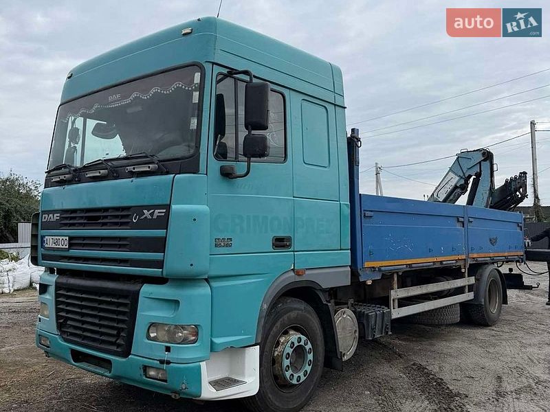 Кран-маніпулятор DAF 95 2005 в Києві
