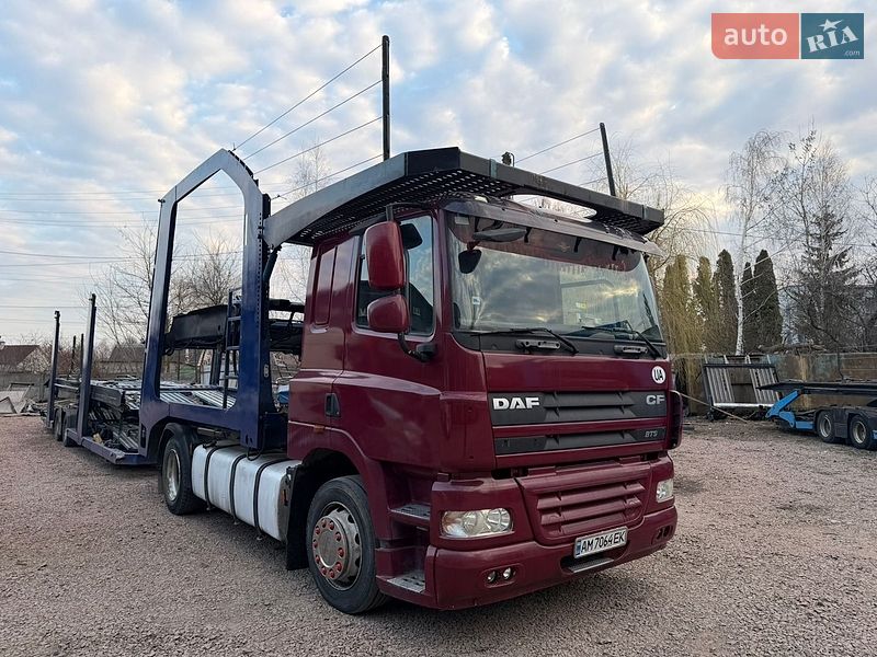 Автовоз DAF CF 85 2009 в Житомирі фото Автовоз DAF CF 85 2009 в Житомирі