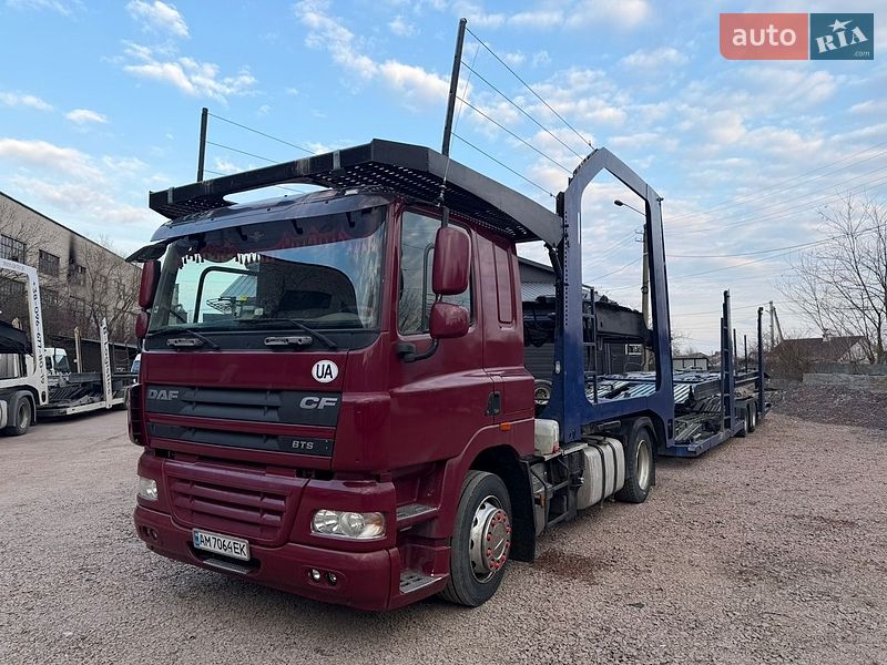 Автовоз DAF CF 85 2009 в Житомирі фото 4 Автовоз DAF CF 85 2009 в Житомирі