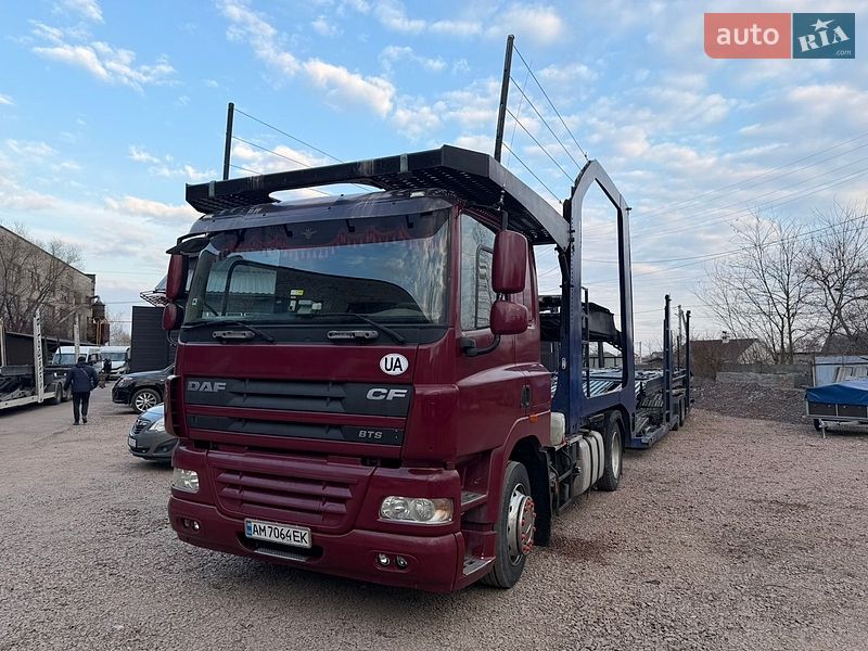Автовоз DAF CF 85 2009 в Житомирі фото 5 Автовоз DAF CF 85 2009 в Житомирі