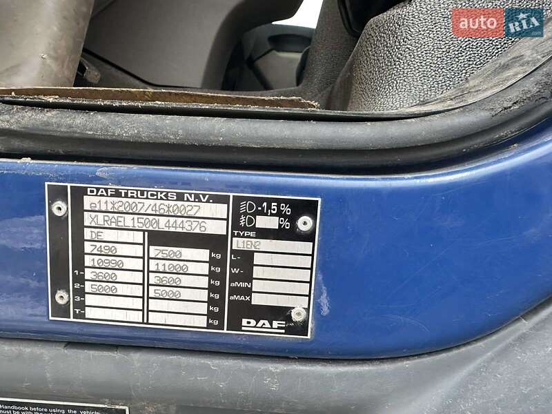 Борт DAF LF 2015 в Києві
