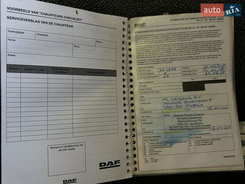 Рефрижератор DAF LF 2011 в Рівному
