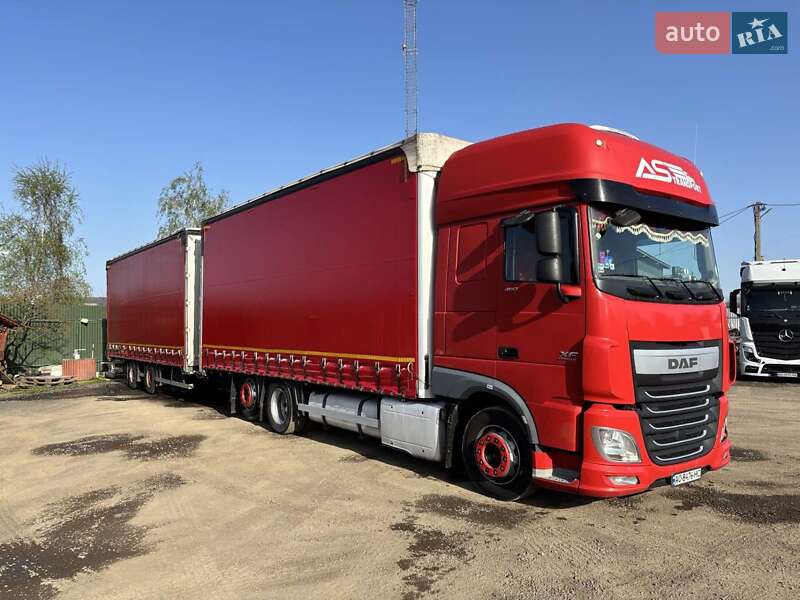 Тентованый DAF XF 106