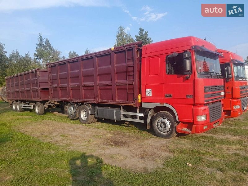 Контейнеровоз DAF XF 95