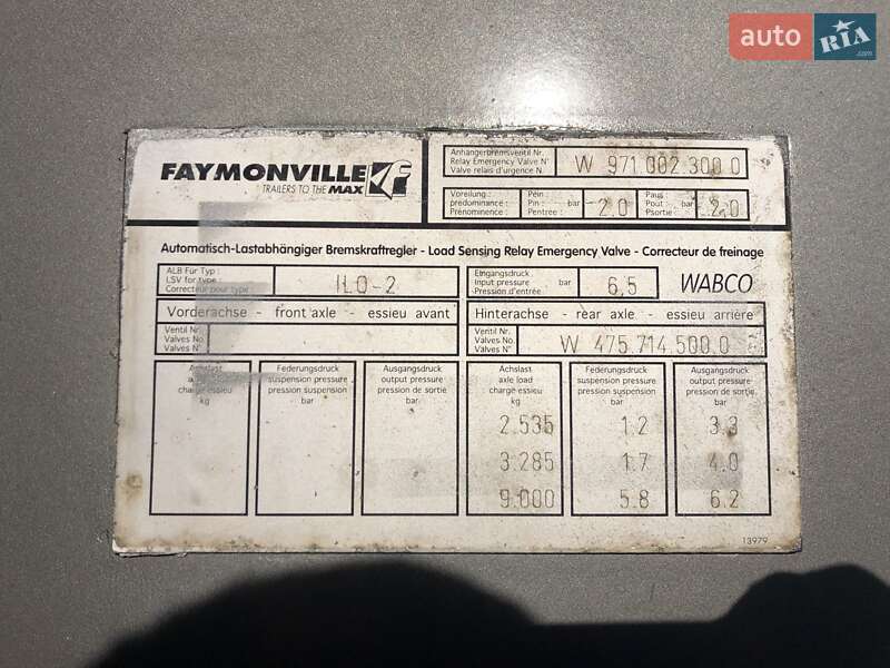 Другие прицепы Faymonville Floatmax 2007 в Львове
