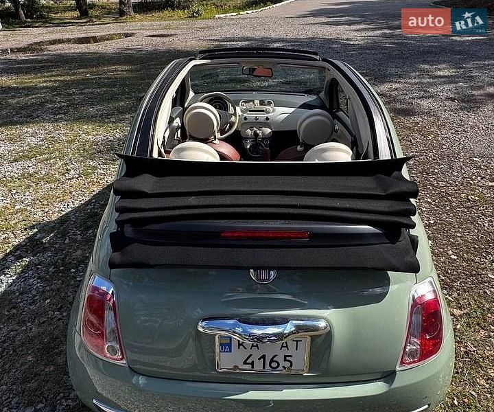 Кабриолет Fiat 500C 2015 в Киеве