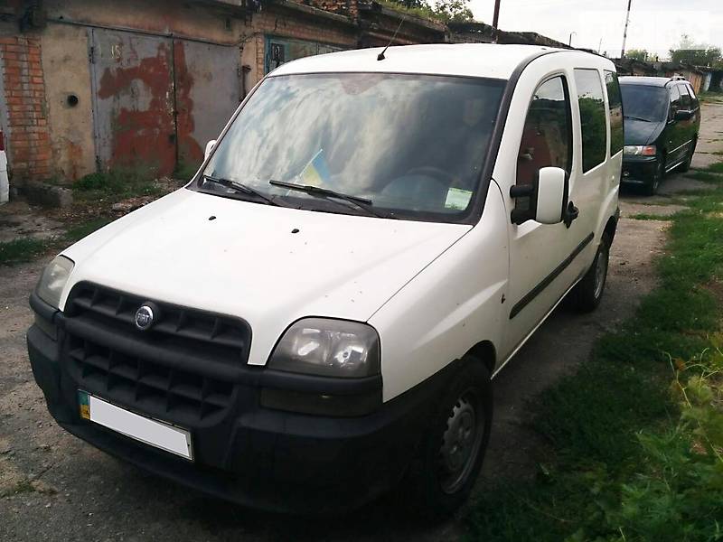 Fiat Doblo пасс. 2001 года