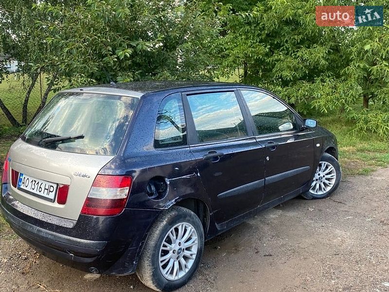 Хетчбек Fiat Stilo 2002 в Мукачевому