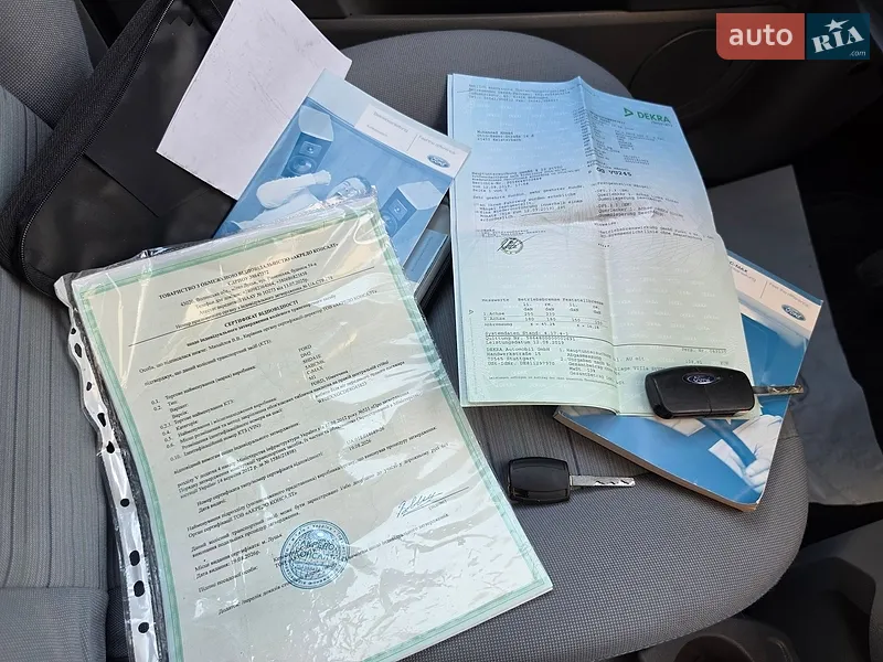 Мінівен Ford C-Max 2009 в Тернополі документ