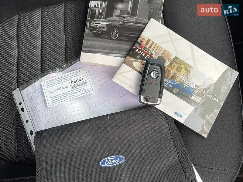 Внедорожник / Кроссовер Ford Edge 2018 в Ровно документ 2 фото Внедорожник / Кроссовер Ford Edge 2018 в Ровно документ