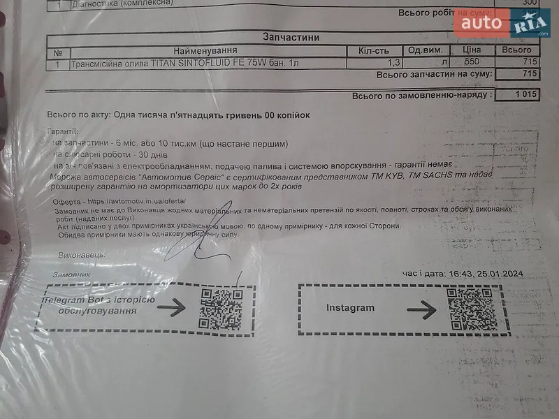 Хэтчбек Ford Fiesta 2014 в Днепре документ