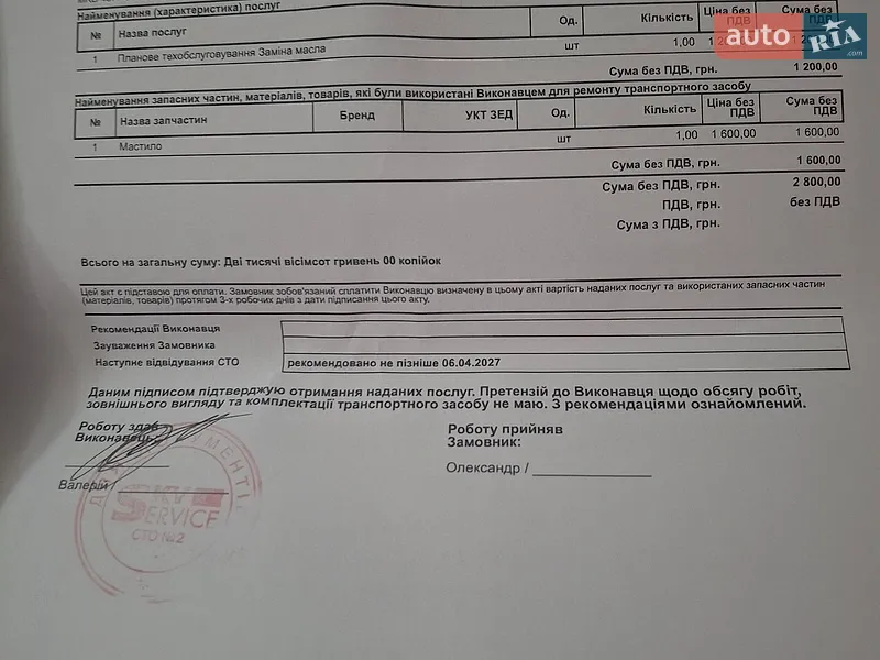 Хэтчбек Ford Fiesta 2014 в Днепре документ