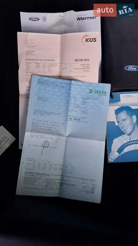 Седан Ford Focus 2008 в Ходорове документ