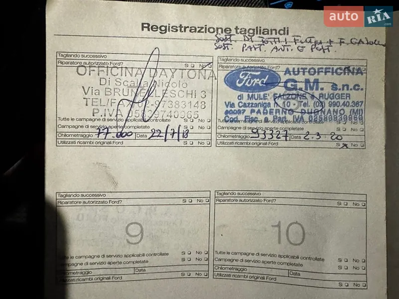 Універсал Ford Focus 2011 в Чернівцях документ
