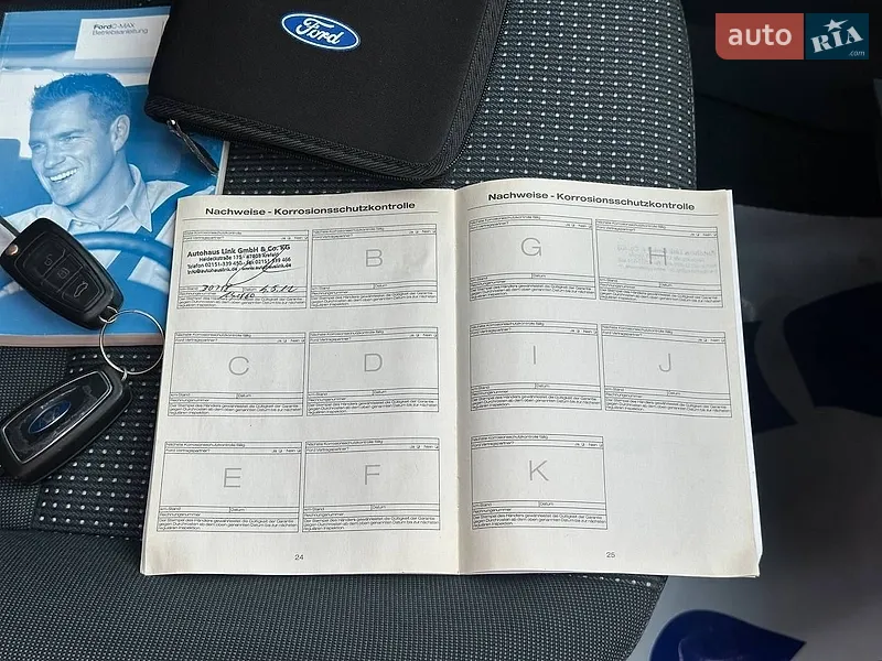 Минивэн Ford Grand C-Max 2011 в Владимирце документ