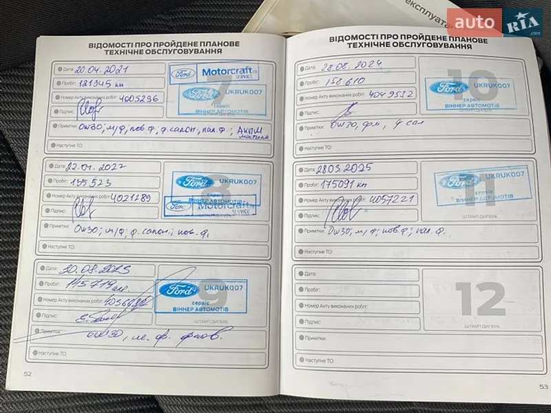 Внедорожник / Кроссовер Ford Kuga 2015 в Днепре документ