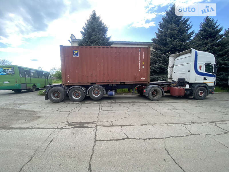 Контейнеровоз напівпричіп Fruehauf Benalu