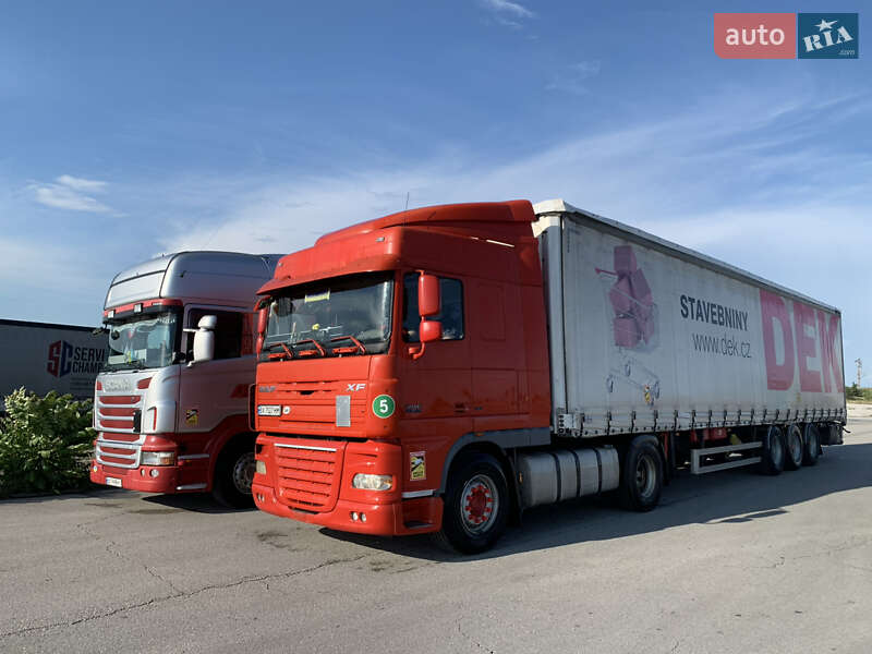 Тентований борт (штора) - напівпричіп Fruehauf BPV