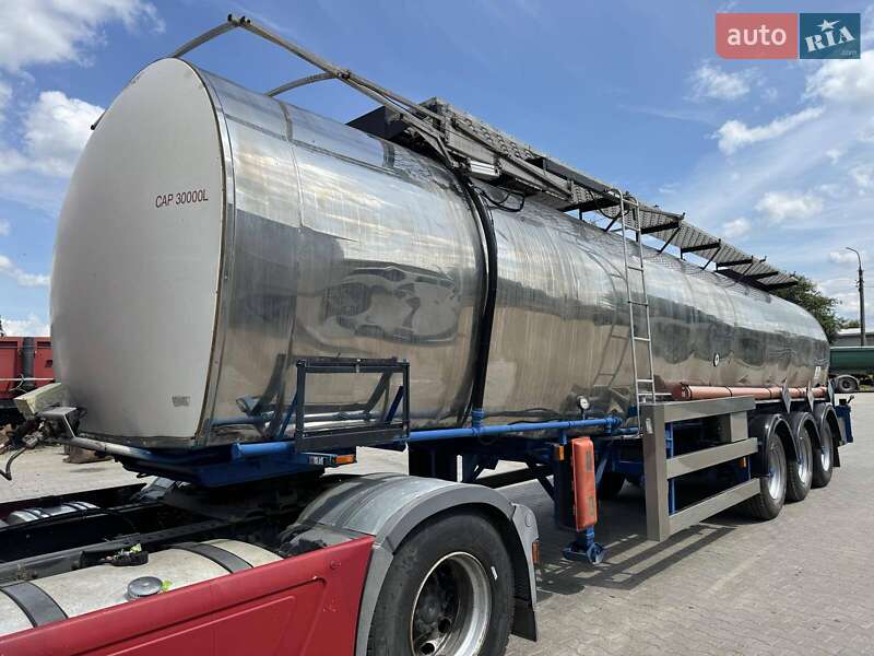 Цистерна полуприцеп Fruehauf Crane