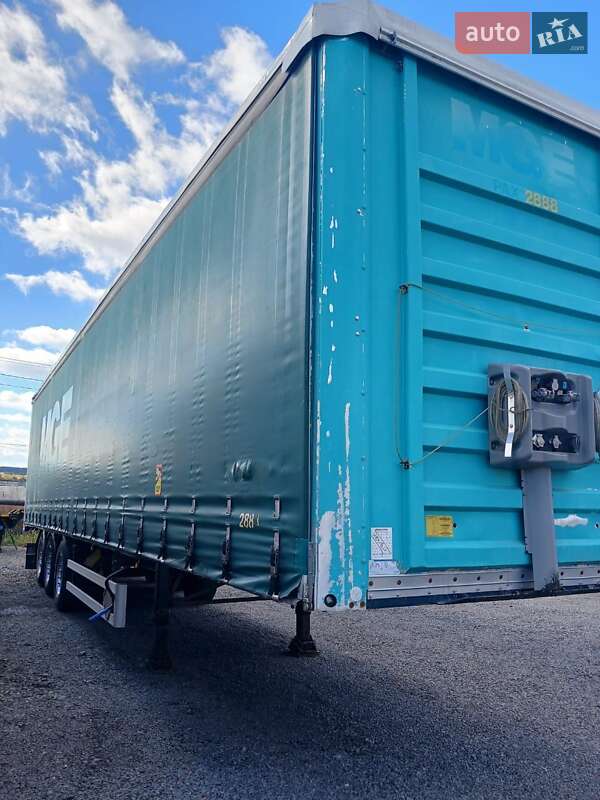 Тентований борт (штора) - напівпричіп Fruehauf F