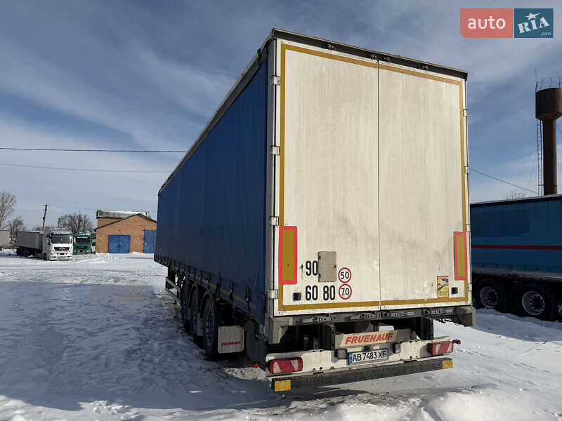 Тентований борт (штора) - напівпричіп Fruehauf FST4FC