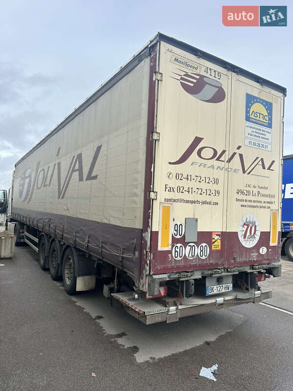 Бортовой полуприцеп Fruehauf SAF