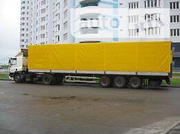 Тентований борт (штора) - напівпричіп Fruehauf TF34