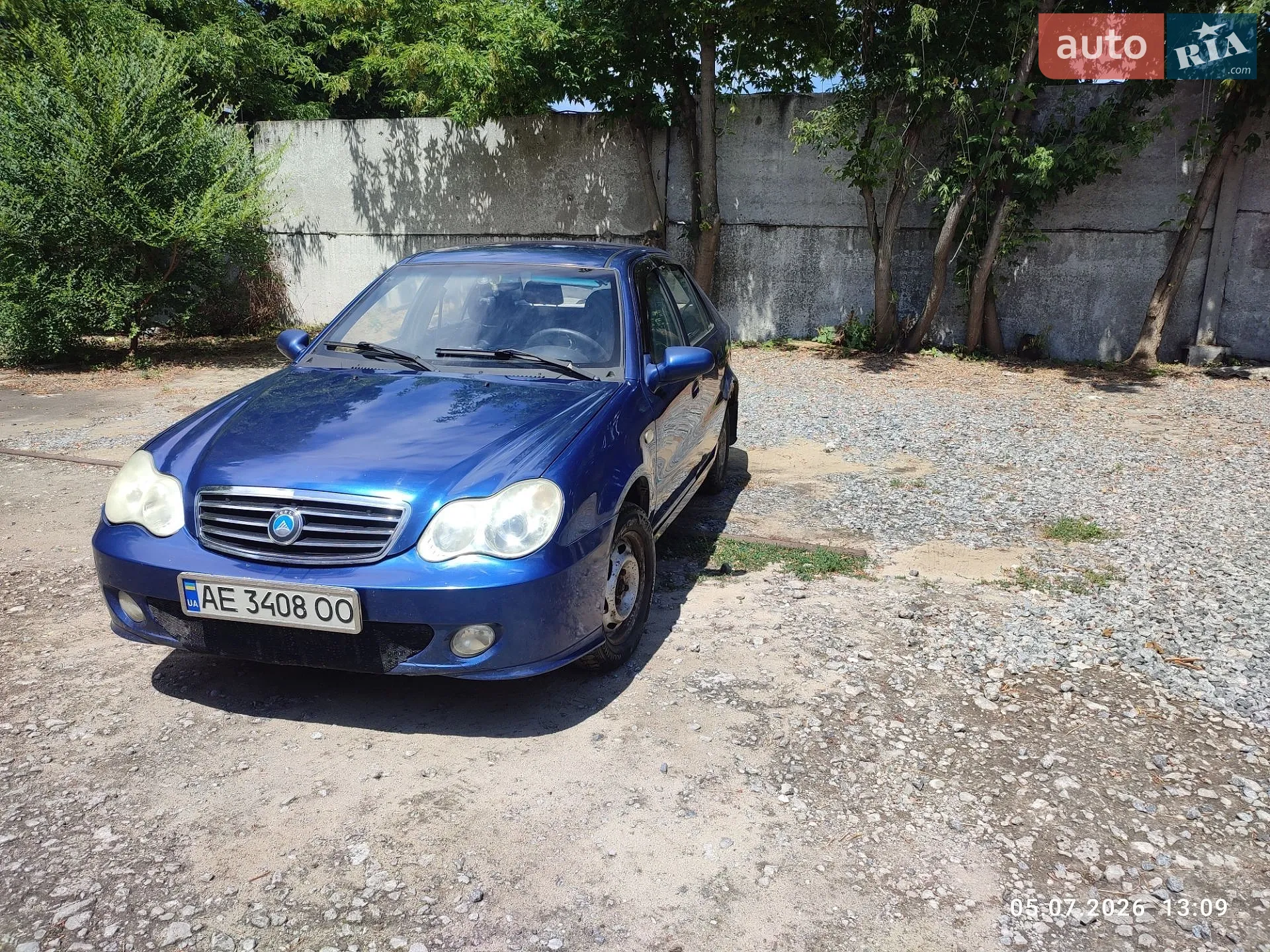 Geely CK, 2012