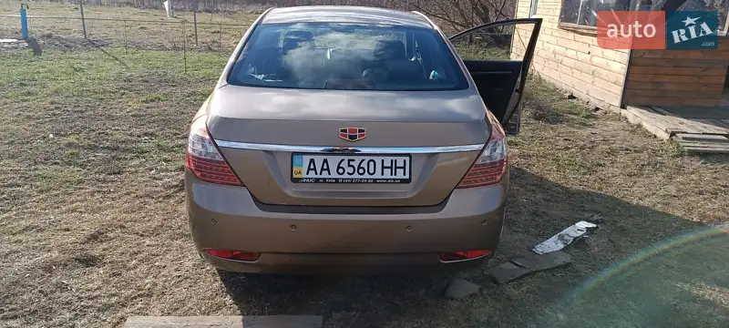Geely Emgrand 7 (EC7) 2012