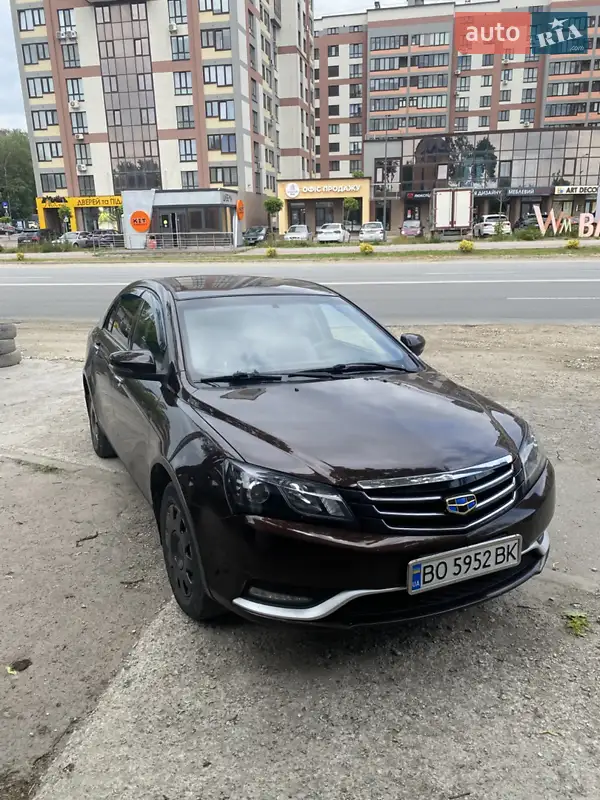 Geely Emgrand 7 (EC7) 2017