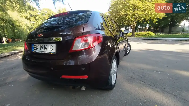 Geely Emgrand 7 (EC7) 2014