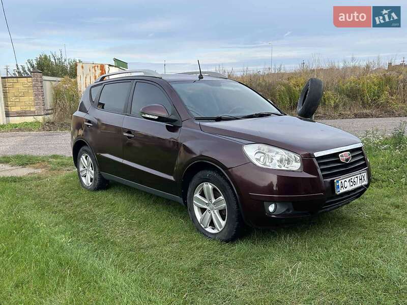 Легковые Geely Emgrand X7