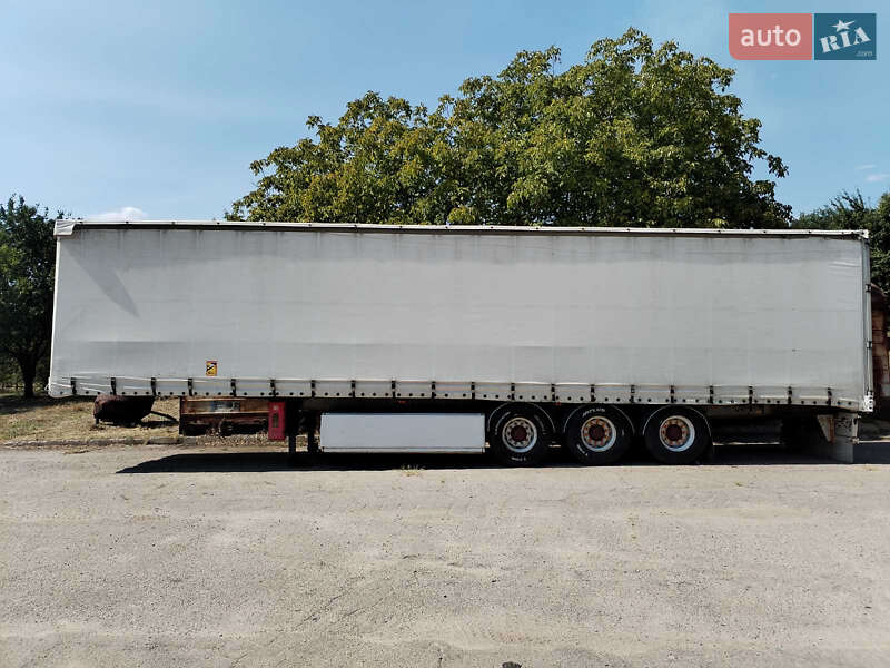 Тентований борт (штора) - напівпричіп General Trailers ТХ34