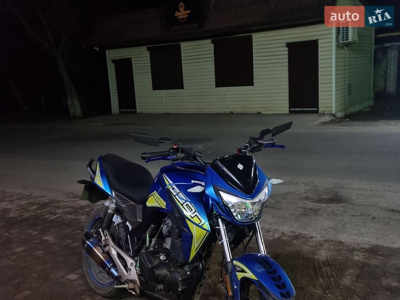 Мотоцикл Без обтекателей (Naked bike) Geon Pantera