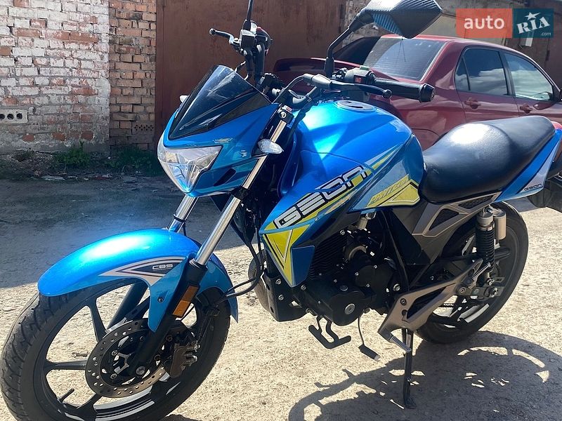 Мотоцикл Без обтекателей (Naked bike) Geon Pantera