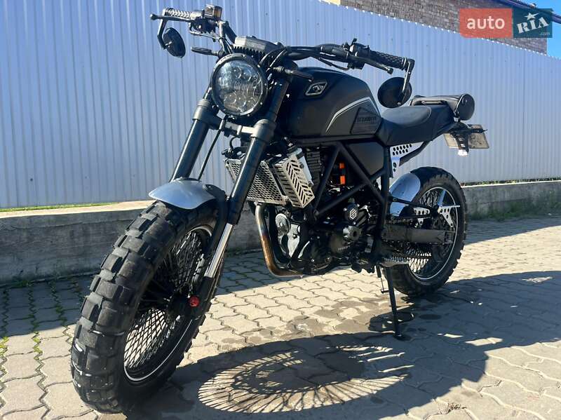 Мотоцикл Без обтікачів (Naked bike) Geon Scrambler 300