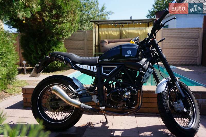 Мотоцикл Без обтікачів (Naked bike) Geon Scrambler II 300